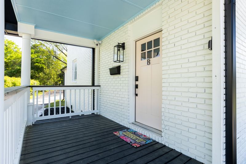 Door to upstairs unit