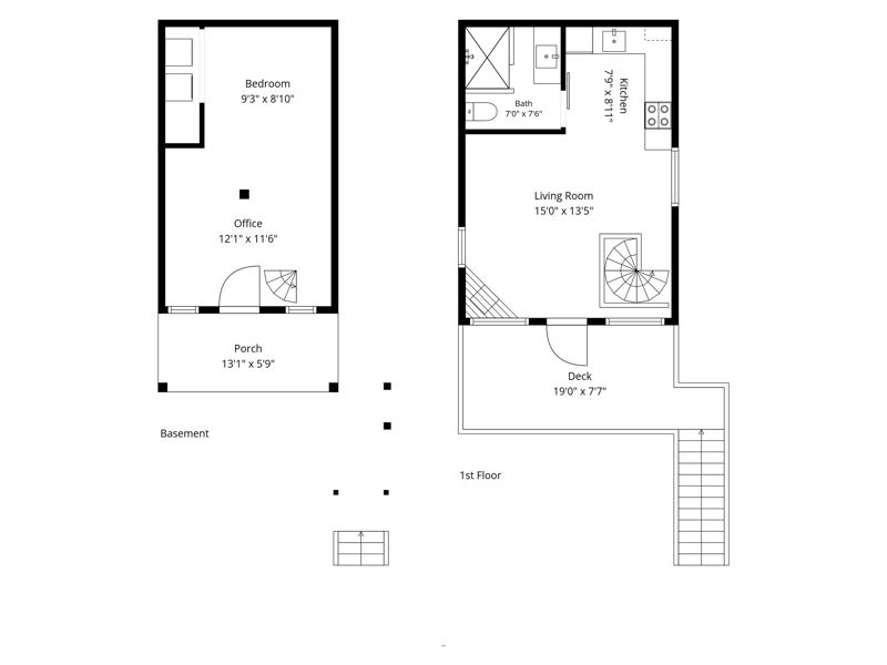Upper and Lower Levels