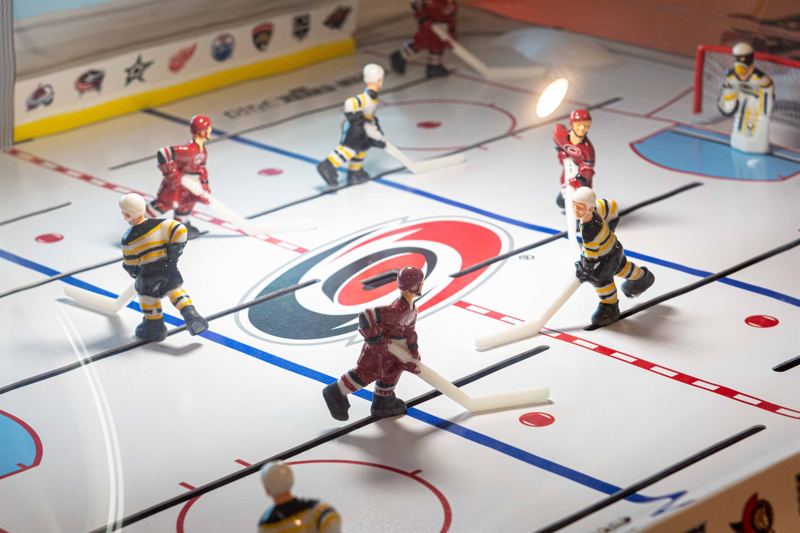 Entire Lower Level is the Game Room - complete with 8-Person Poker Table, Air Hockey, Ping Pong, Foosball, Bubble Hockey, 5,000+ Game Arcade Machine, 55-inch TV, and retractable sliding doors to still be one with nature.