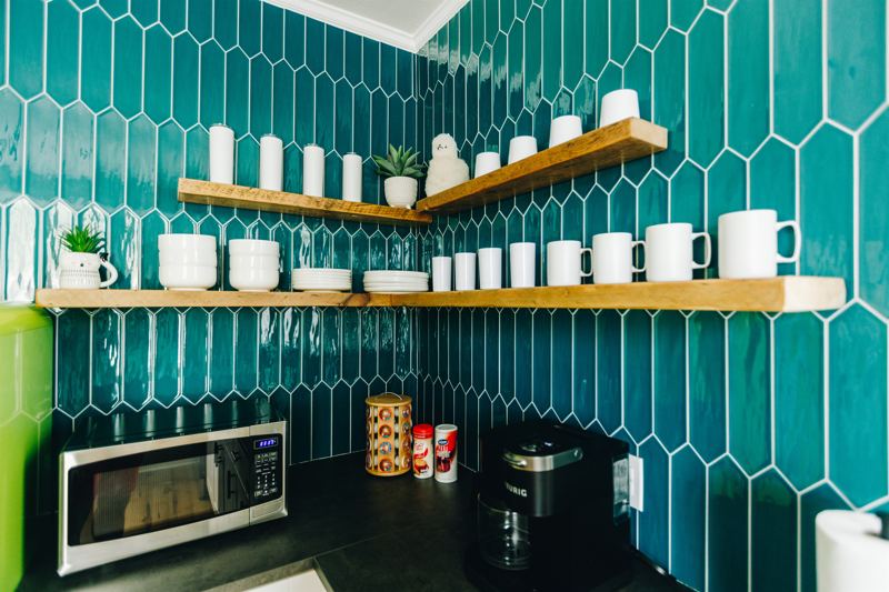 Upstairs Unit Aesthetically Beautiful designed Kitchen - Fully Stocked!