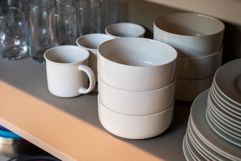 Fully stocked Kitchen.