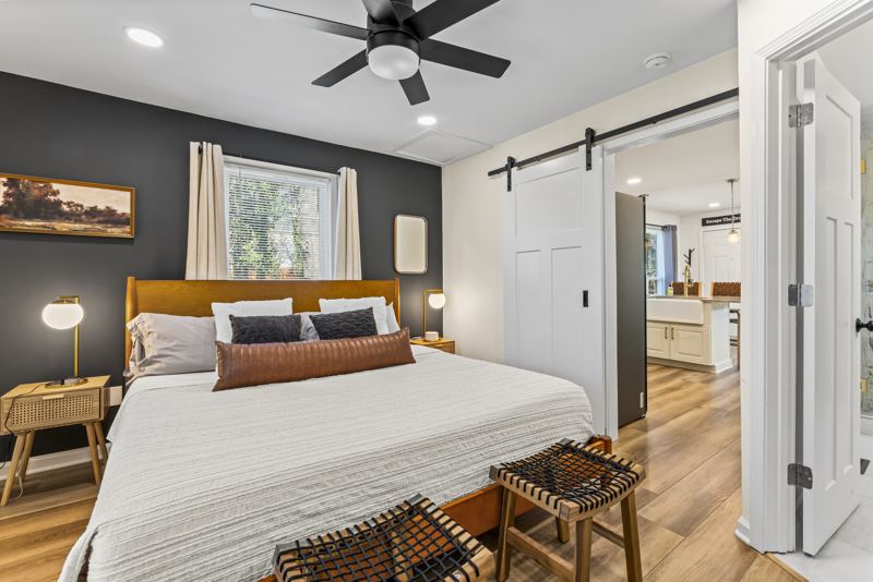 Bedroom with King size Bed